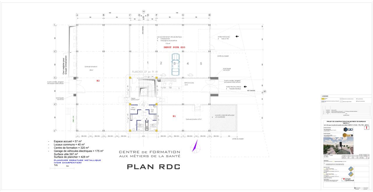 Bureau Peltre 1342m² Vente bureau Peltre Moselle OVBUR2427043 13